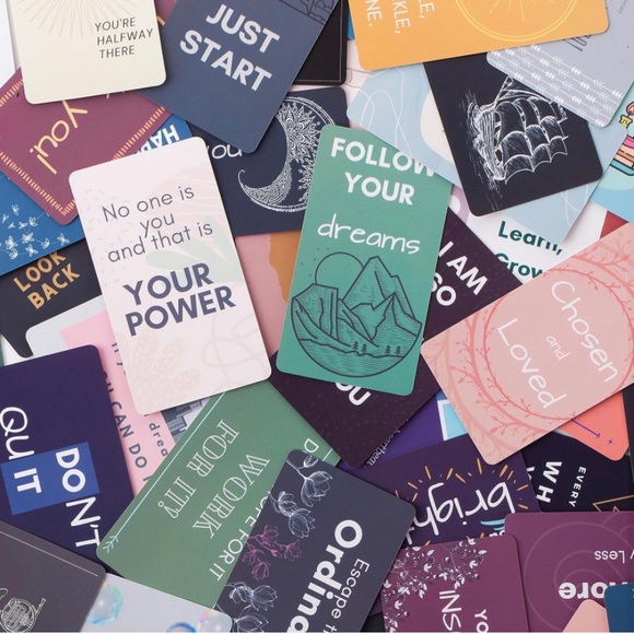 🆕 Mr. Pen- 60 pcs, Positive Affirmations Cards, Motivational Cards - Picture 3 of 6